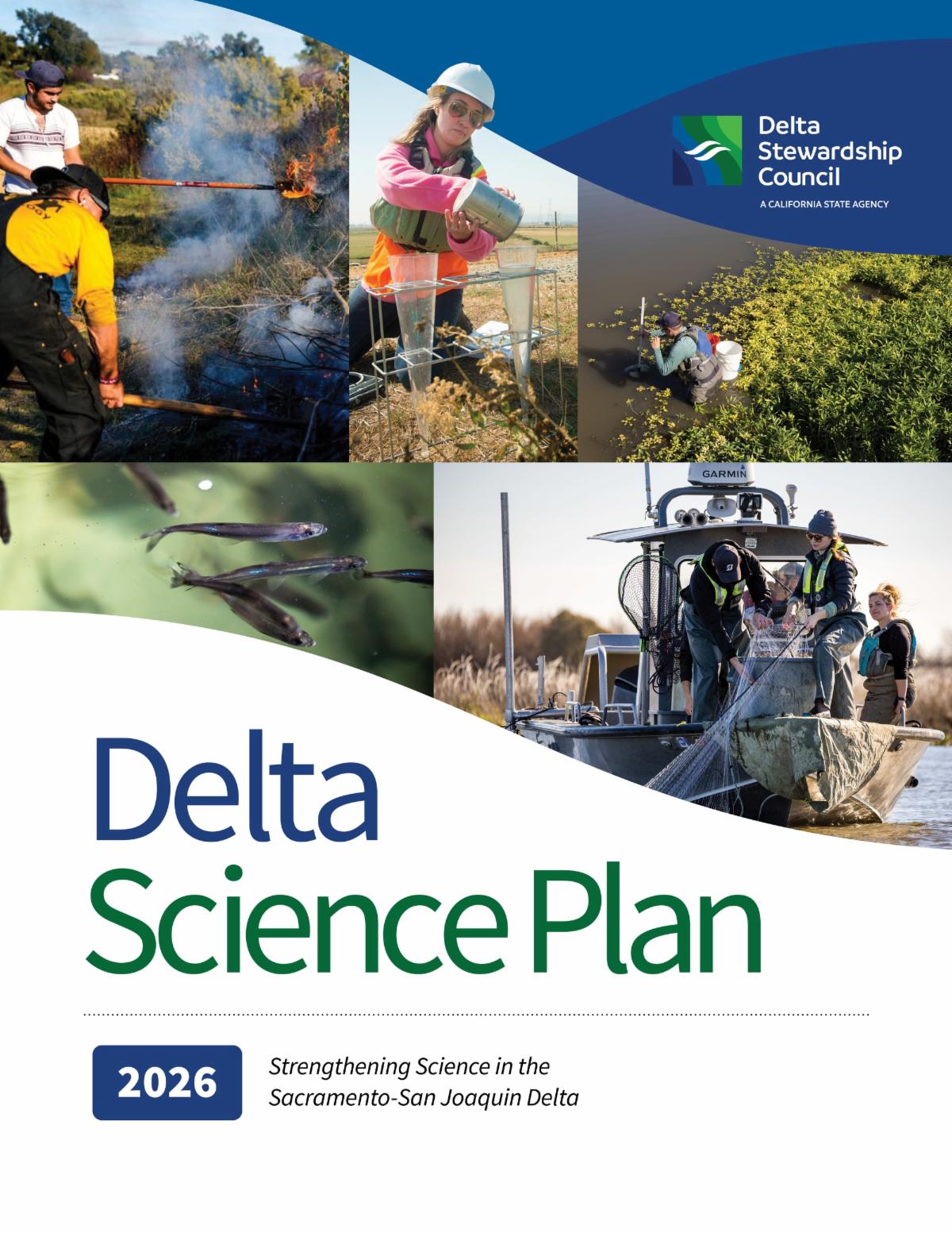 Cover of the 2026 Delta Science Plan