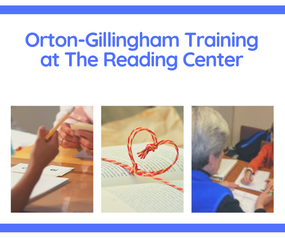 Summer 2024 Orton-Gillingham Training