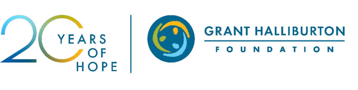 Grant Halliburton Foundation 20th anniversary logo