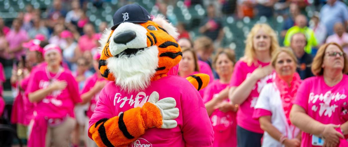 Detroit Tigers Pink Out The Park Here's Your StatLine!