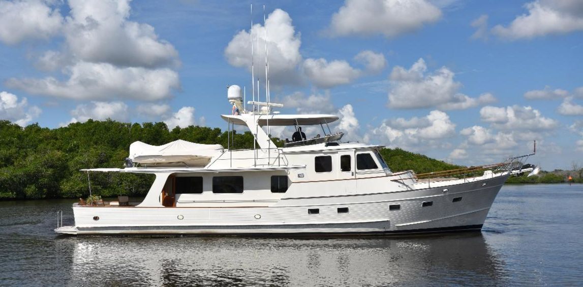 MidShip Fleming 58 For Sale At FLIBS & New Asking Price For 2006 Fleming 65