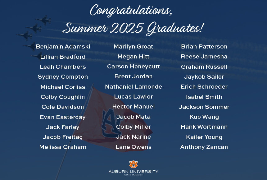 A graphic congratulating the Summer Class of 2025