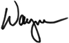 Wayne's Signature