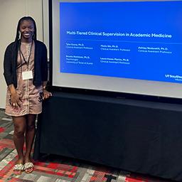 Dr. Tyler Evans speaks at Rutgers University