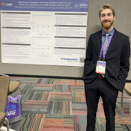 Arya Nekovei and his poster