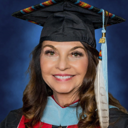A graduation photo of Julie Estabrook
