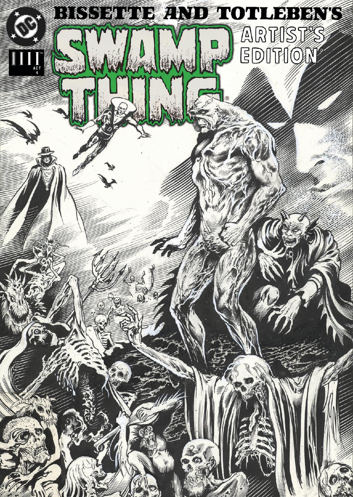Bissette and Totleben’s Swamp Thing Artist’s Edition cover