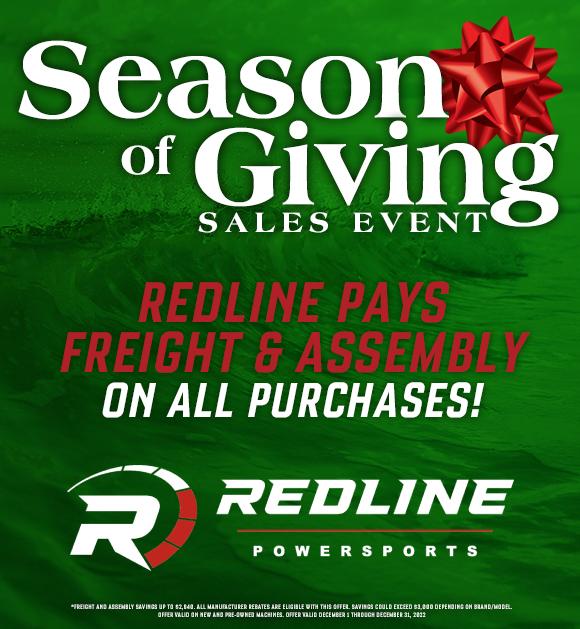 Redline is paying all freight and assembly fees?
