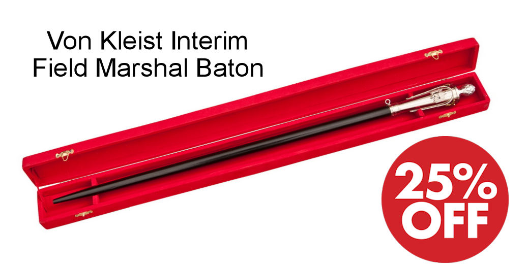Von Kleist Interim Field Marshal Baton - Reddick Militaria