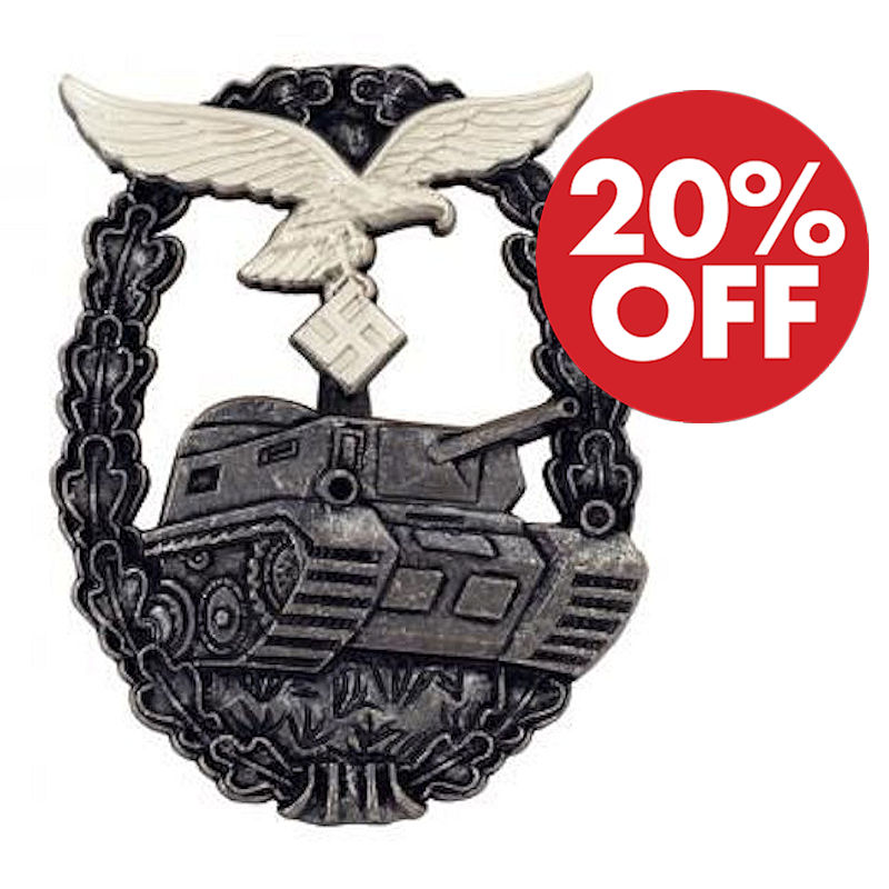Luftwaffe Tank Battle Badge - Reddick Militaria