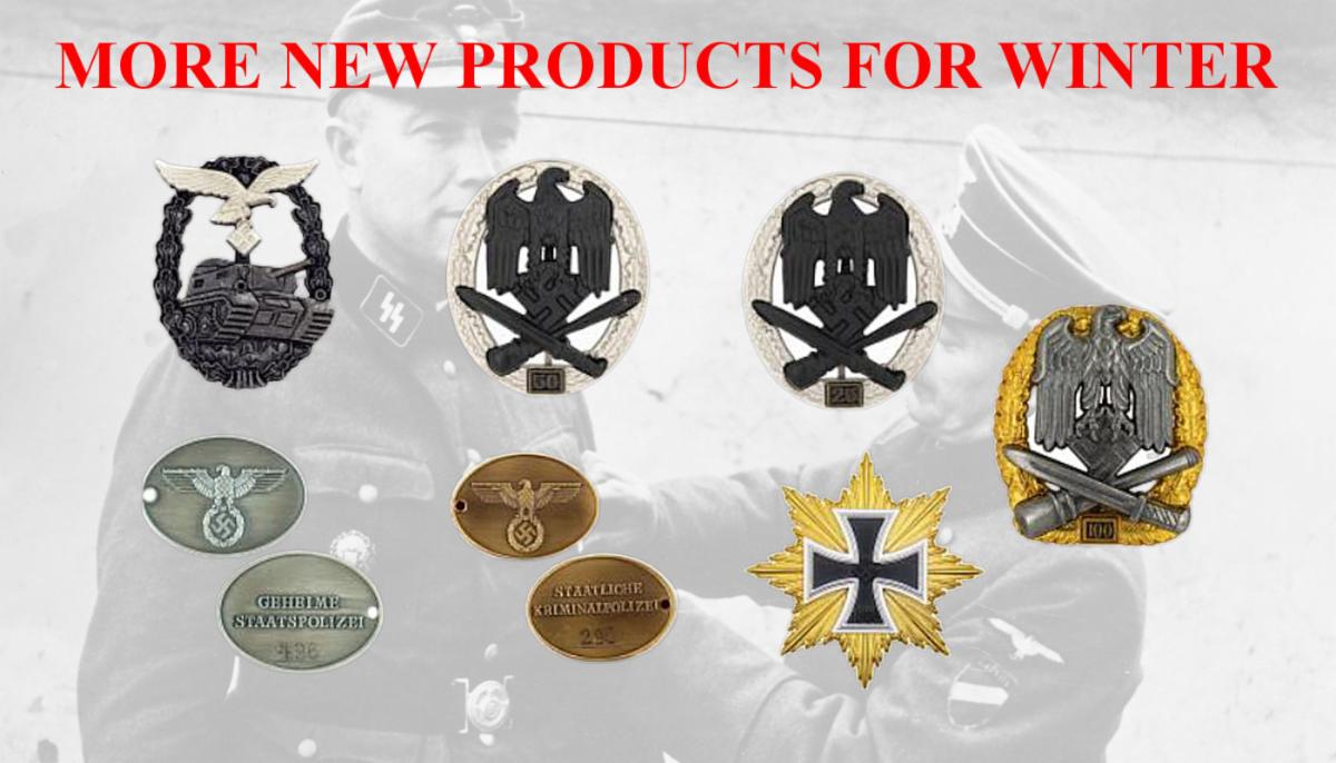 More New Great Product for Winter 2022! - Reddick Militaria
