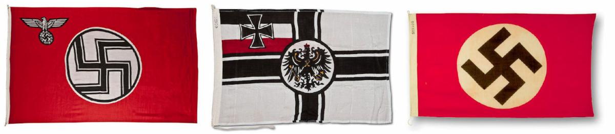 100 percent Cotton World War I & II Flags - Reddick Militaria