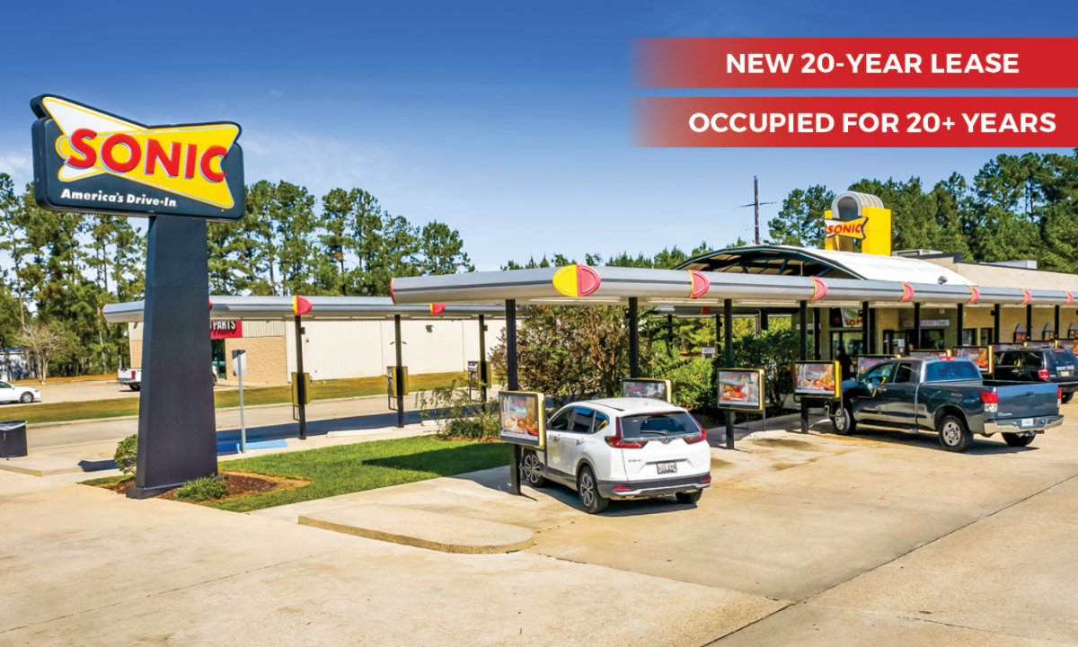 New Listing Sonic Absolute NNN Clinton, LA