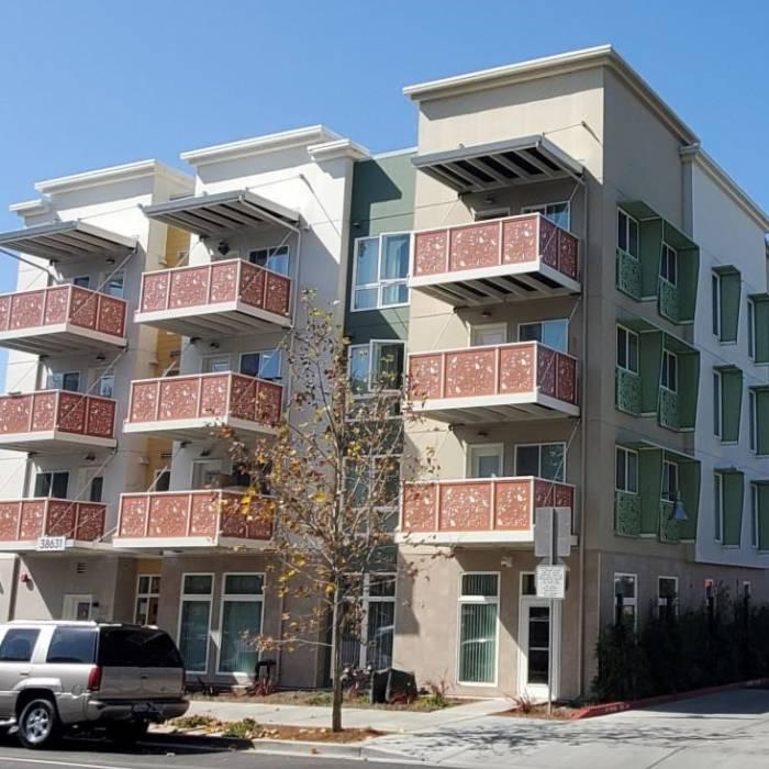photo of new apartment building in fremont