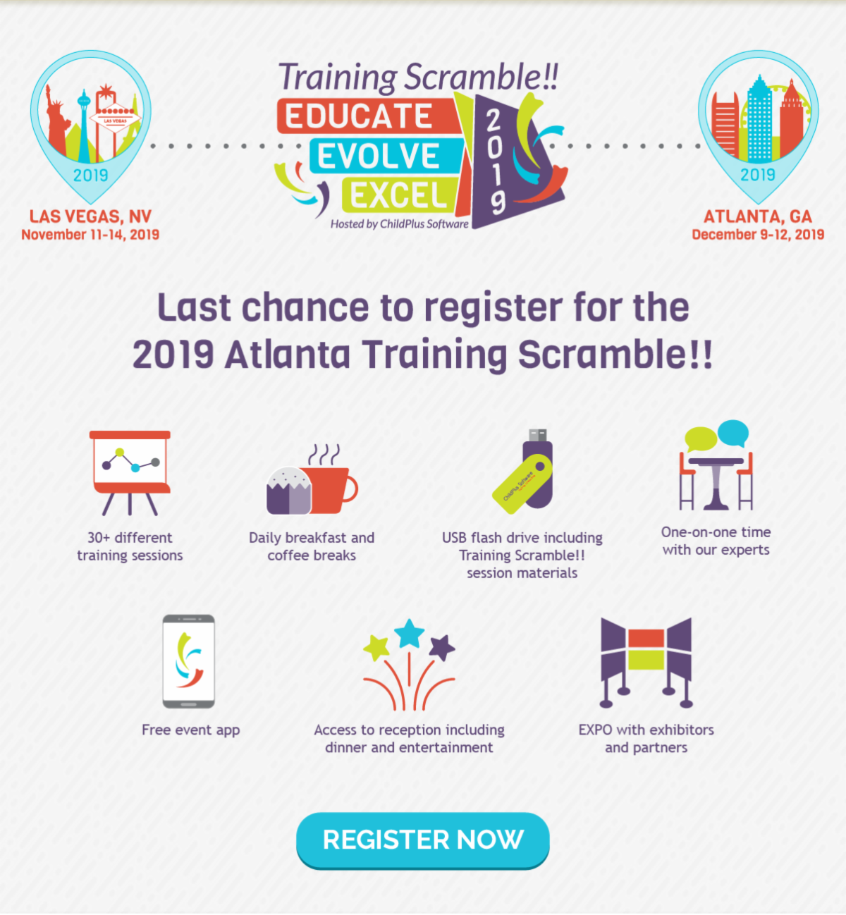 Last chance to register for the 2019 Atlanta Training Scramble!!