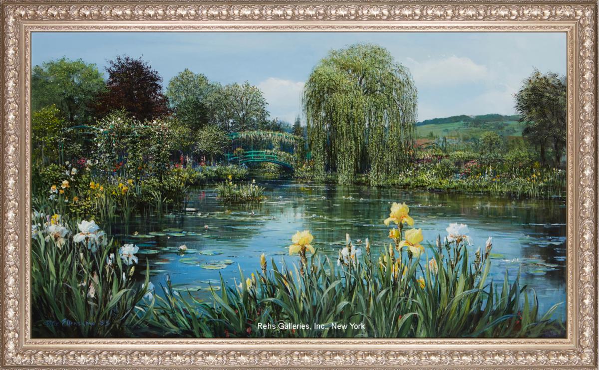 Peter Ellenshaw - Monet's Garden