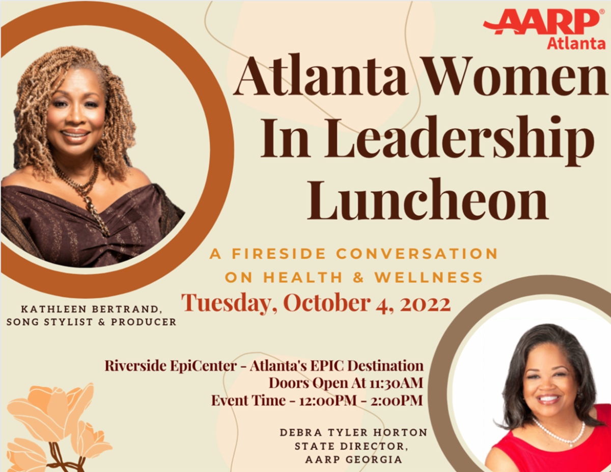 events AARP Atlanta Women in Leadership Luncheon, ChickfilA