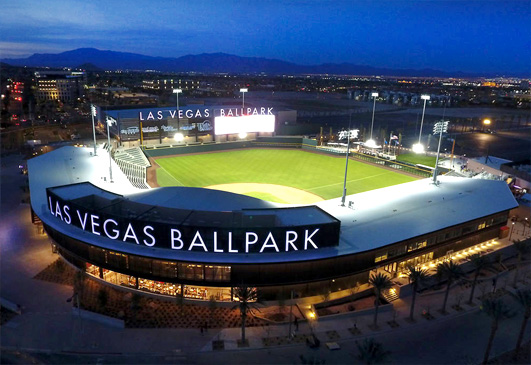 Las Vegas Ballpark Exterior