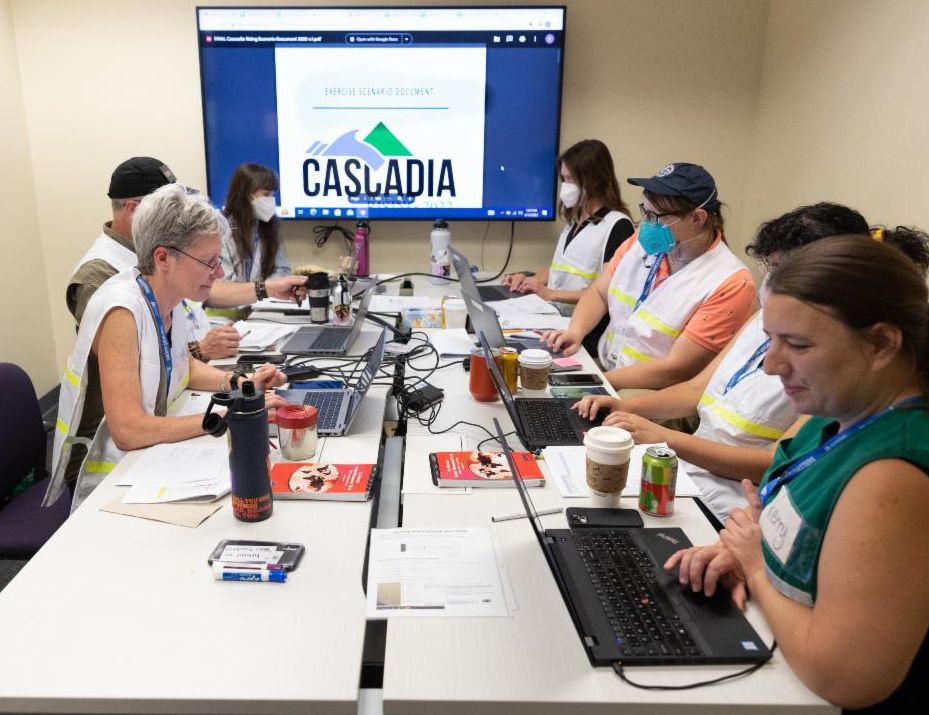 The Cascadia Exercise SimCell sending injects to exercise players