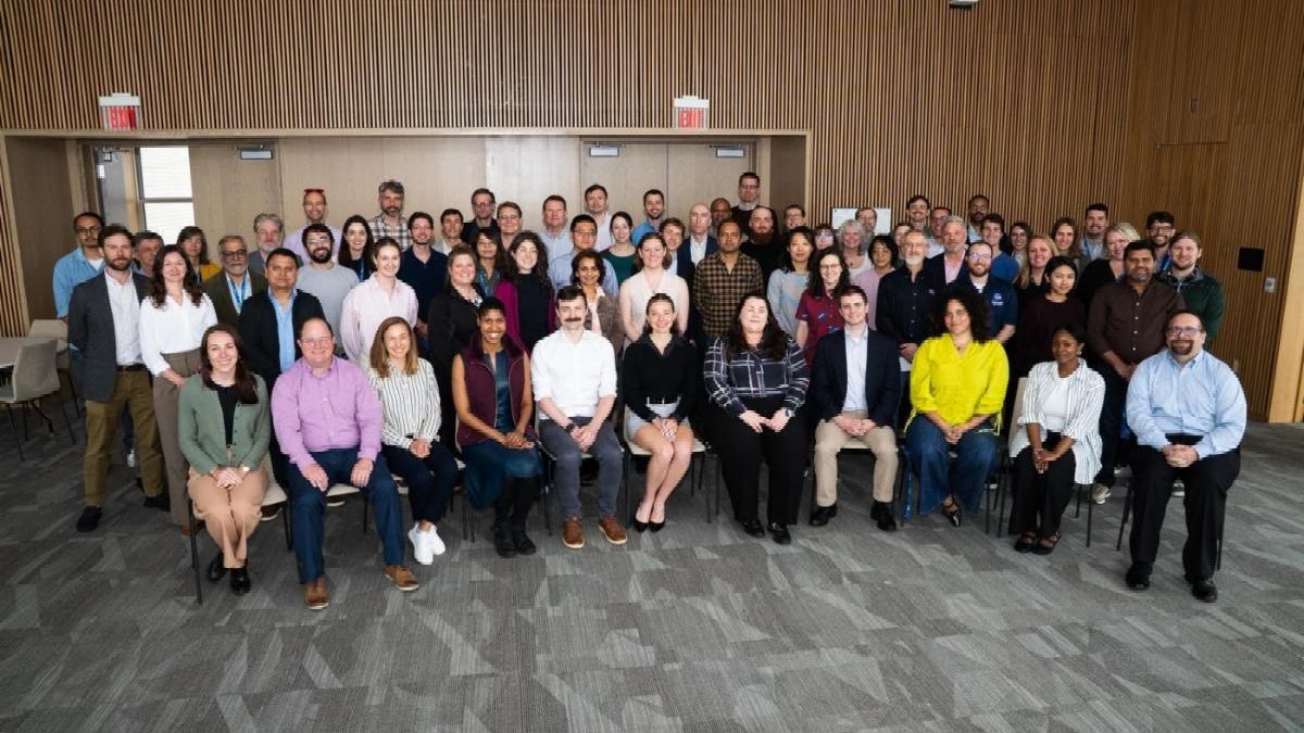 Will Parker, Maya Harris, Liz Solera and alum Thomas Roberts.