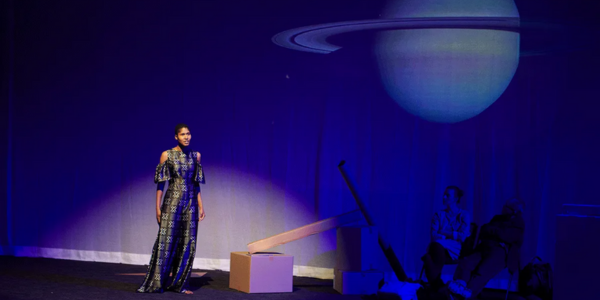 Prof. Danielle Wood on stage