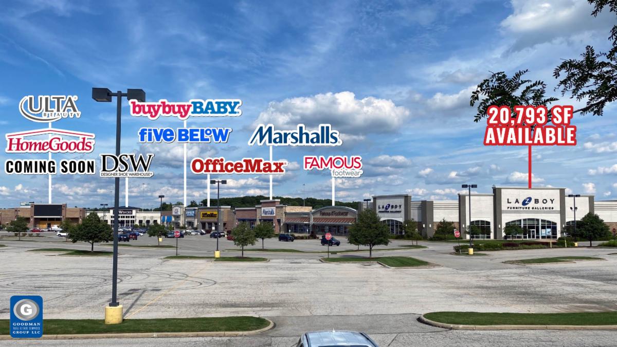 20,793 SF Available Join NEW HomeGoods & Ulta at Harvard Park