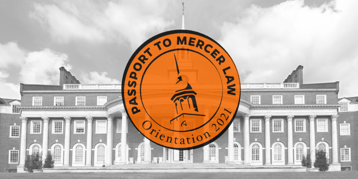 Mercer Law Orientation Detailed Schedule
