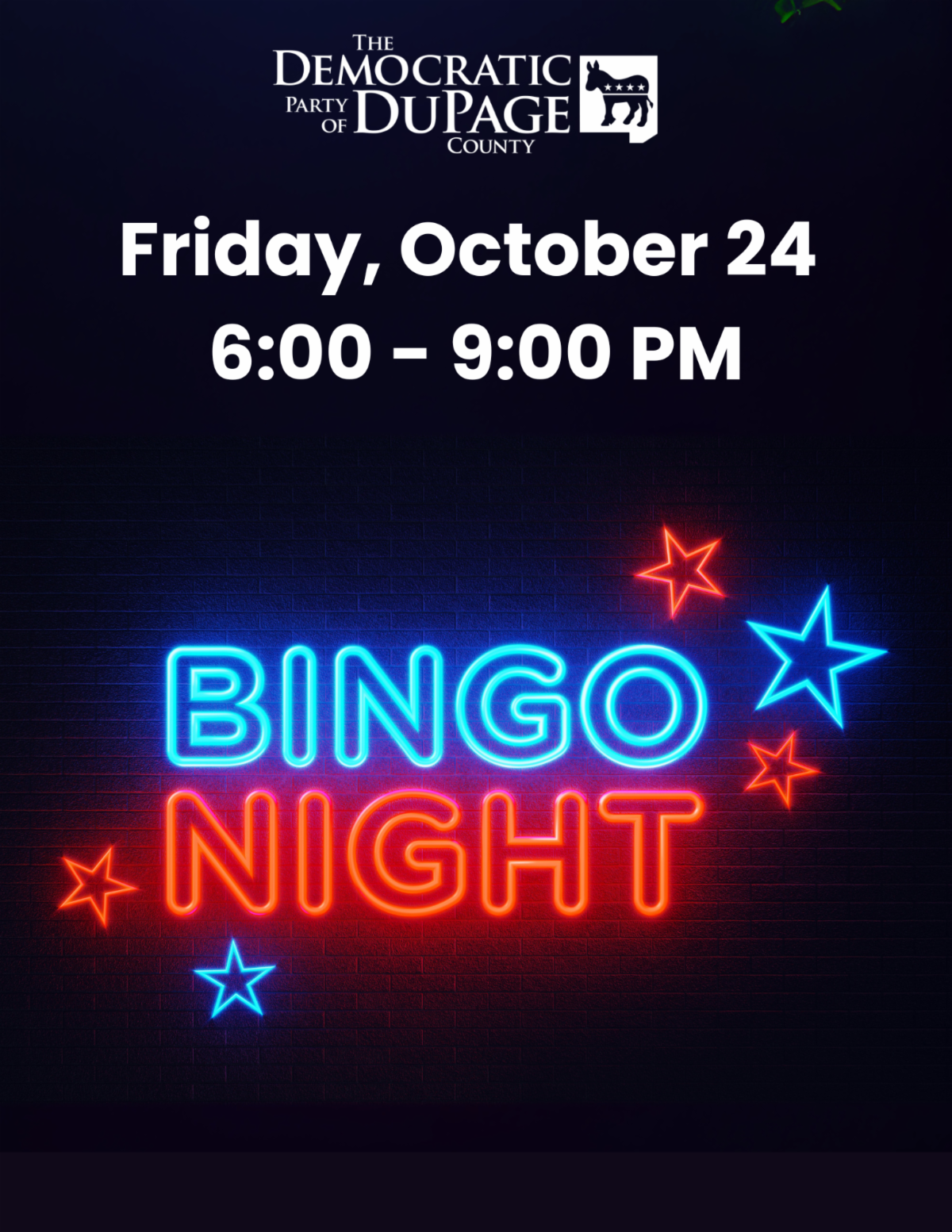 Bingo night vertical