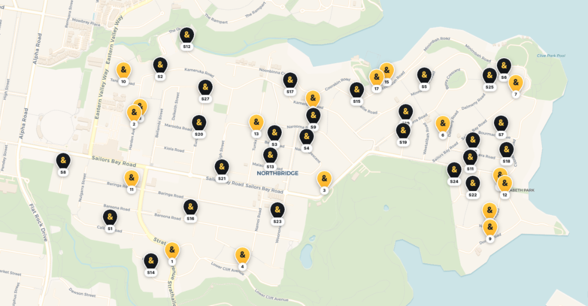 Northbridge Interactive Property Map — Click to Explore