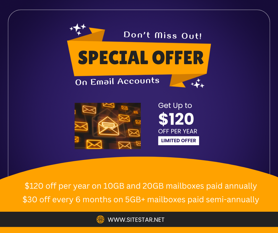 New Years Email Deal