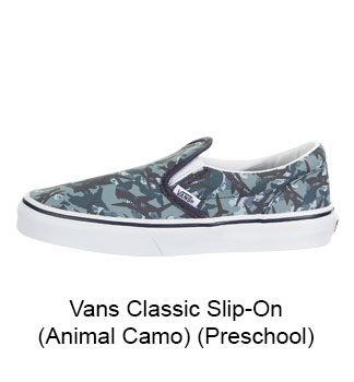 Vans Classic Slip-On (Animal Camo) (Preschool)