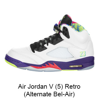 Air Jordan V (5) Retro (Alternate Bel-Air)