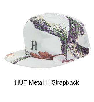 HUF Metal H Strapback