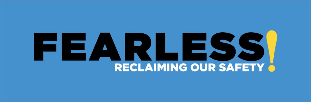 Fearless Hudson Valley Logo. Reclaiming Our Safety. 