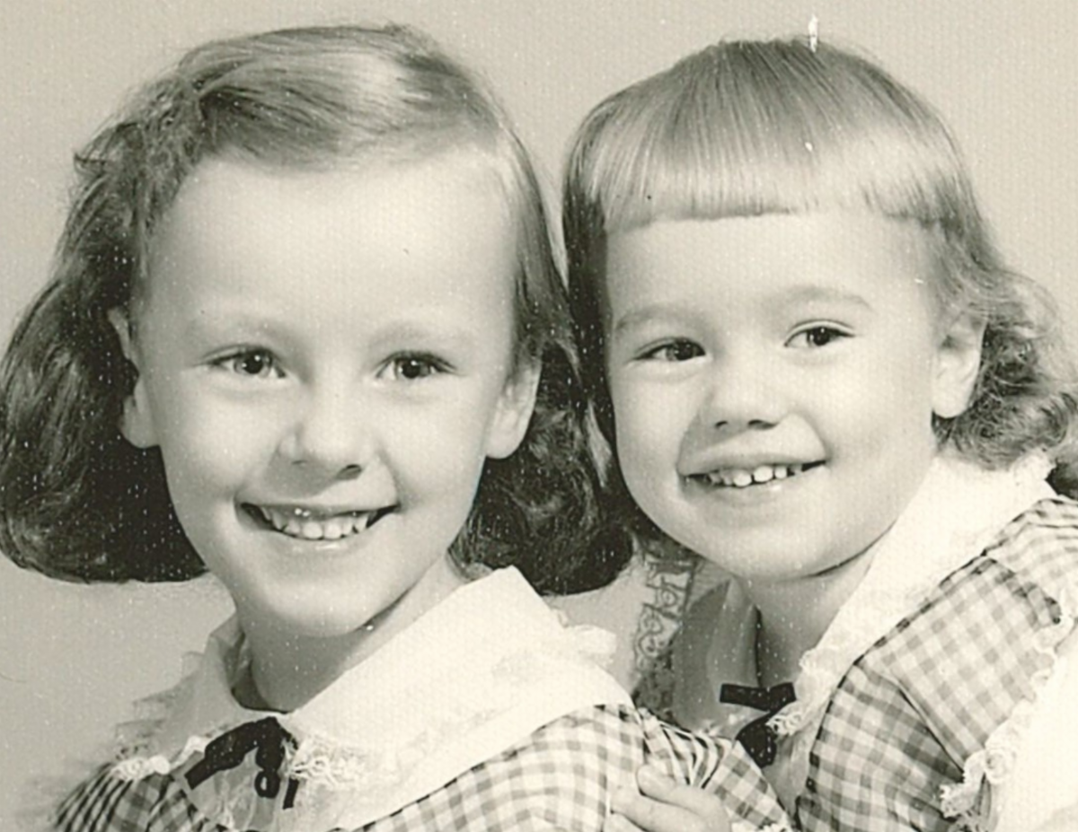 Cathy Stauffer Wozniak and Donna Lee Stauffer