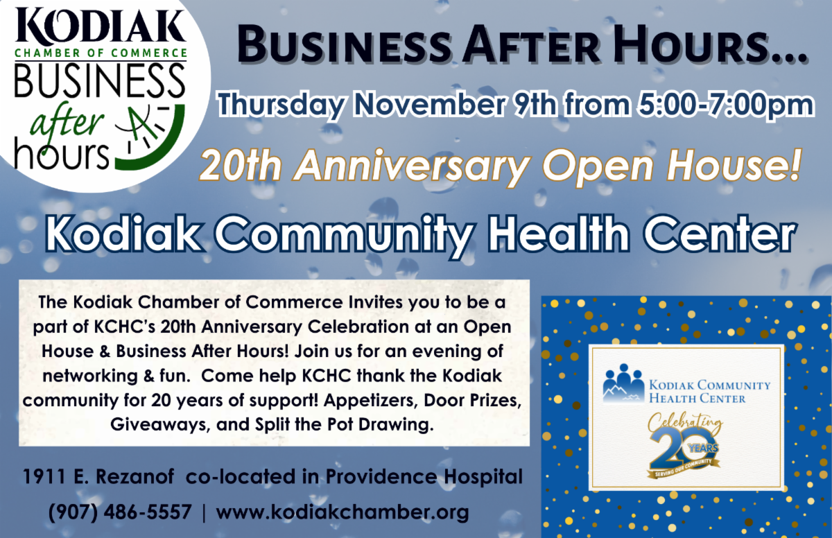 Kodiak Currents October 2023 ENewsletter from Kodiak Chamber of Commerce