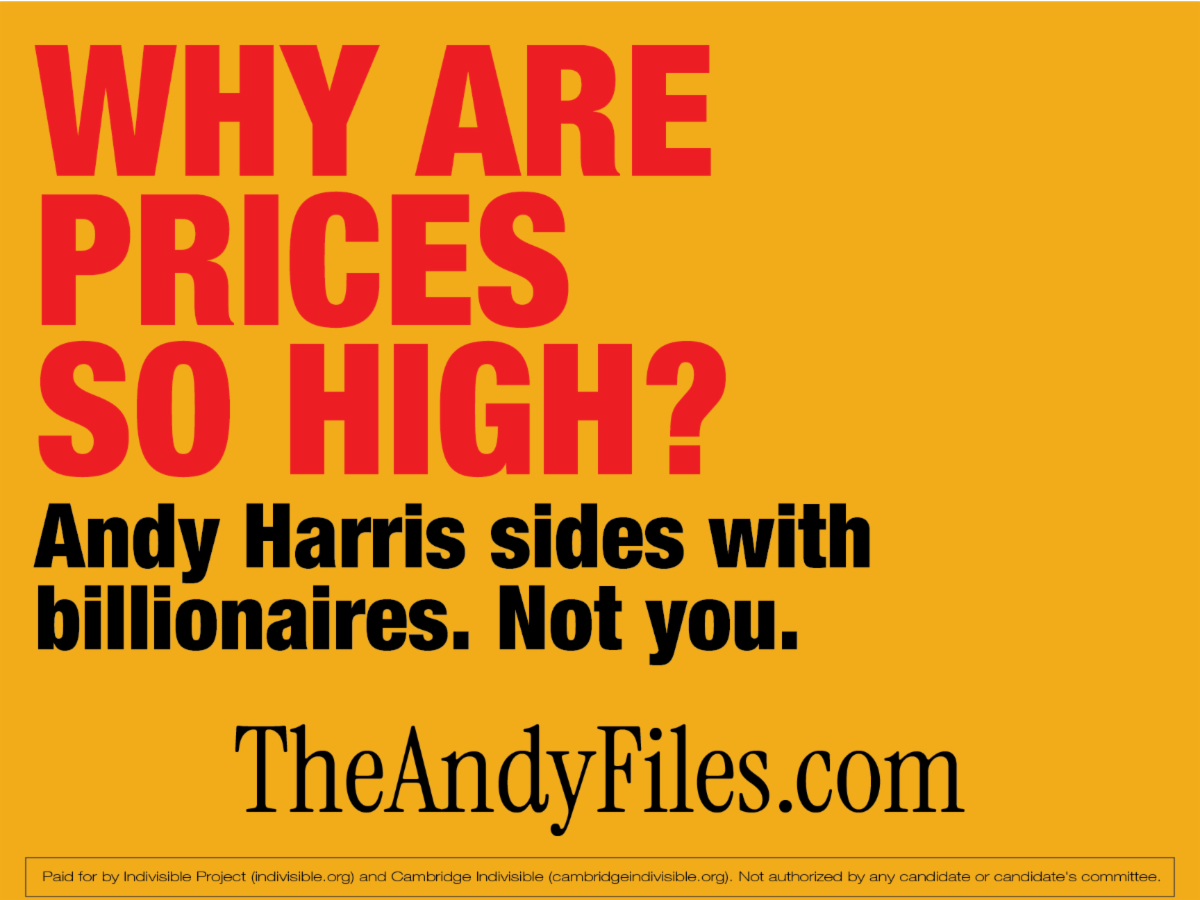 TheAndyFiles.com yard sign, first design