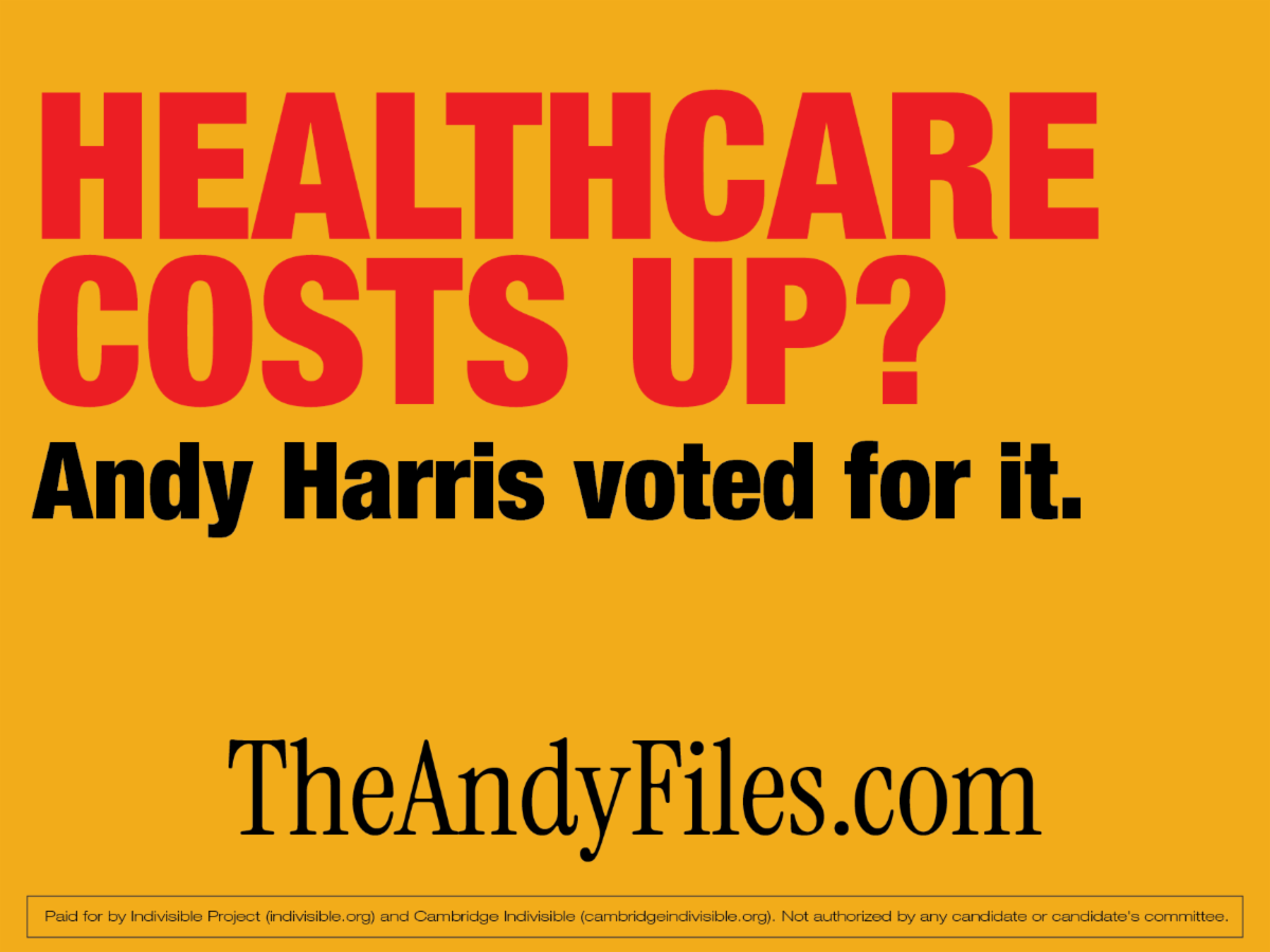 TheAndyFiles.com yard sign, second design