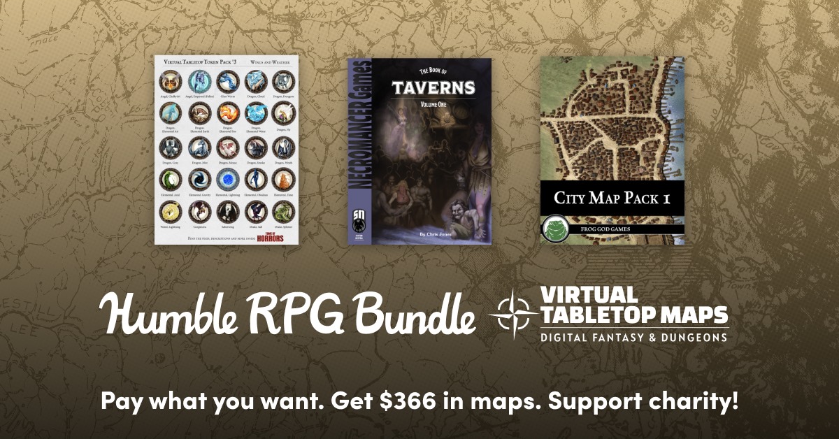 Humble Bundle Virtual Tabletop Maps is Live! Check out Next Level