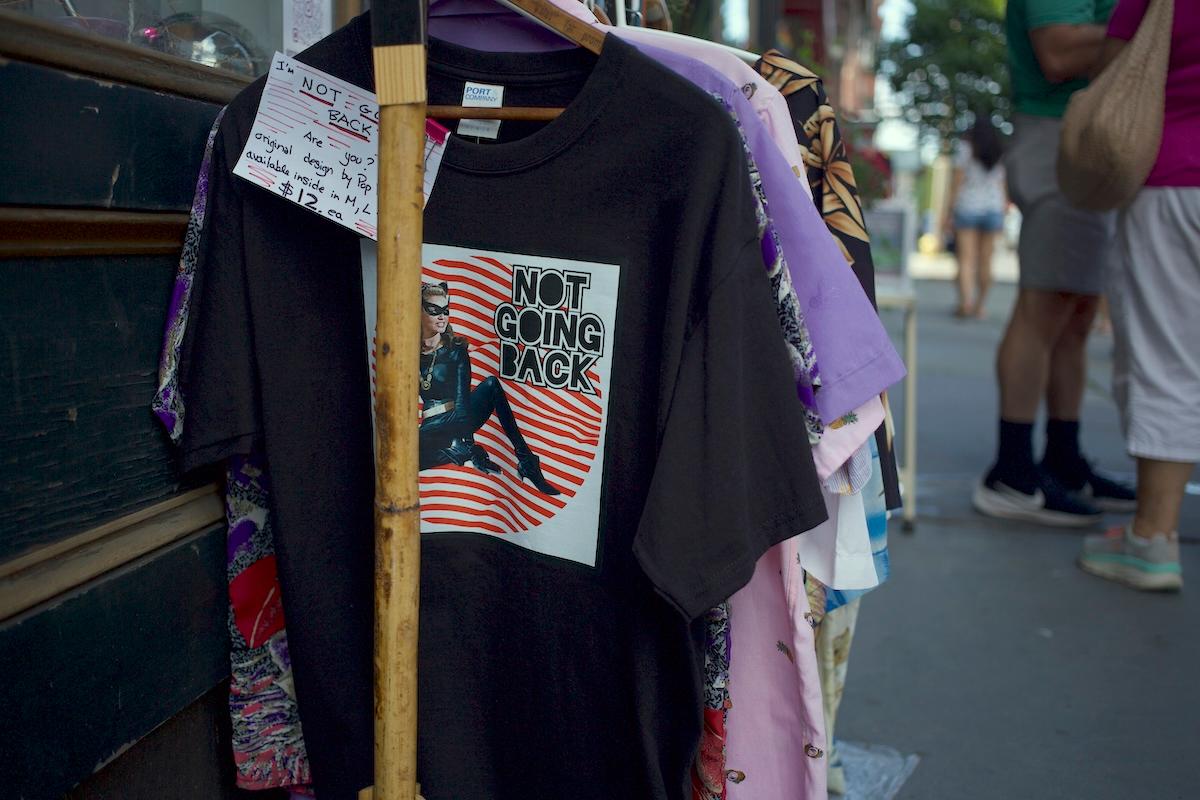 my font blackout on a shirt in saugerties 