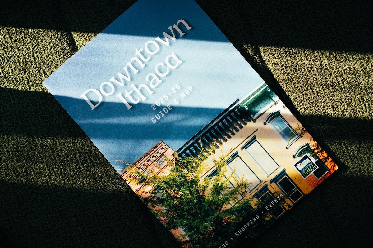 downtown ithaca print piece