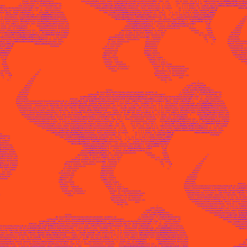 ascii trex