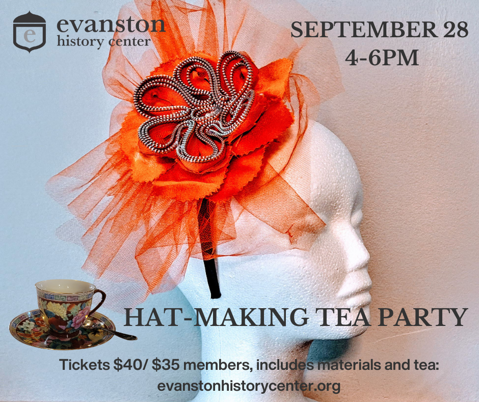 Promotional image for the September 28 2025 Hat Making Tea Party