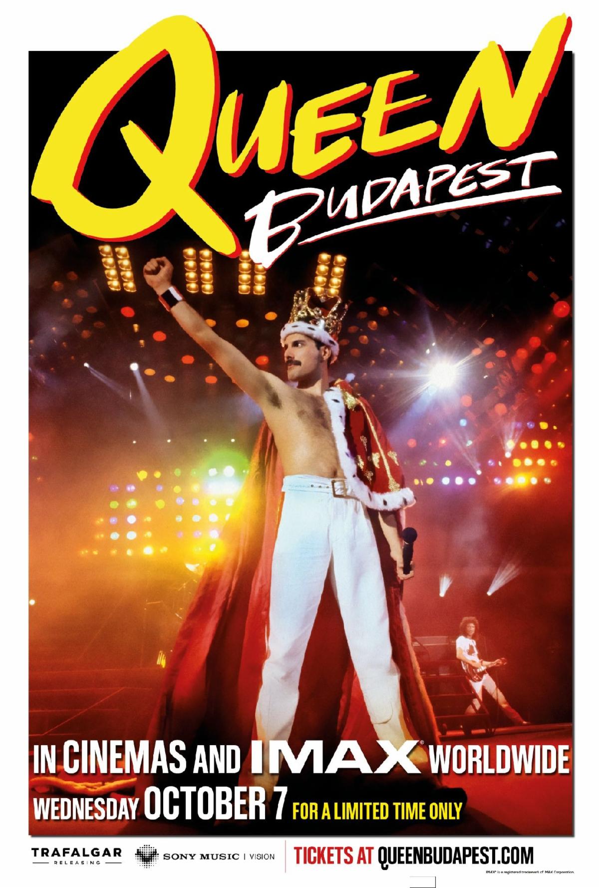 QUEEN BUDAPEST Concert Film to Celebrate 40th Anniversary With 4K Restoration Image