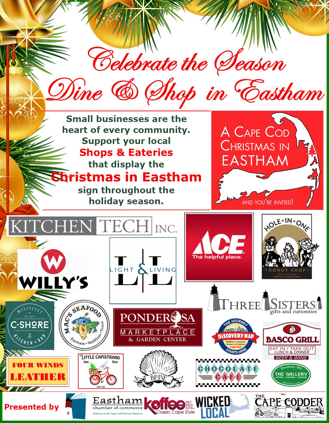 A Cape Cod Christmas In Eastham Eastham Ace has a New Grilling Center