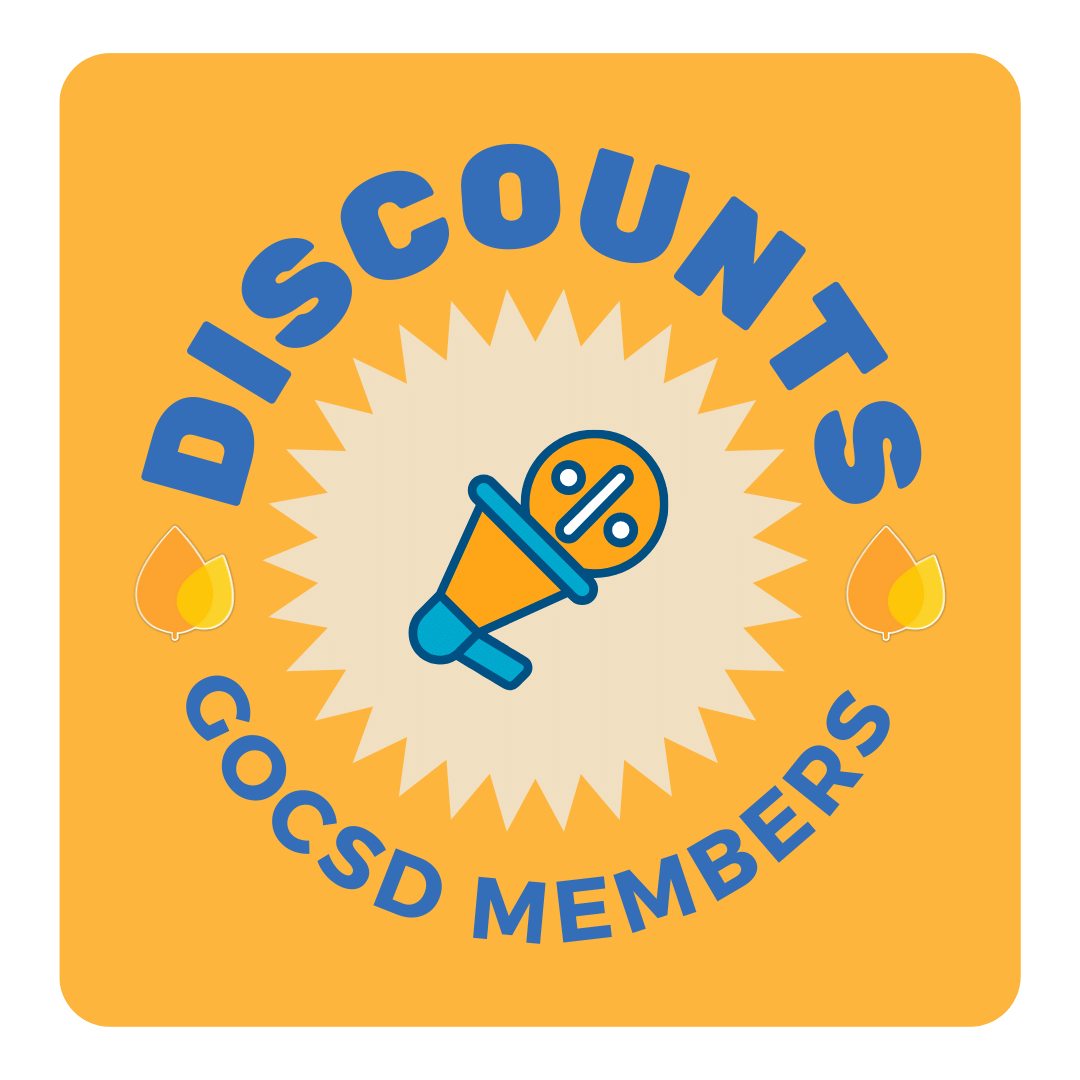 Discounts for GOCSD Members