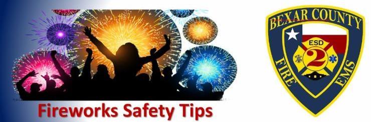 Fireworks Safety tips from ESD 2.