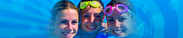 Image of 3 ladies in a pool.
