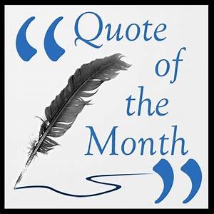 Quote of the Month