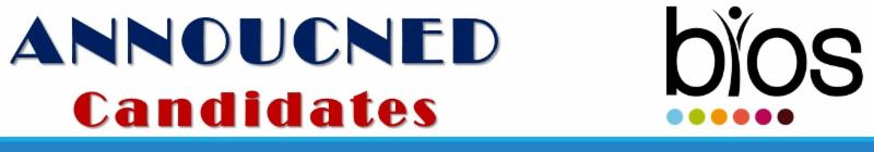 Announced Candidates Bios